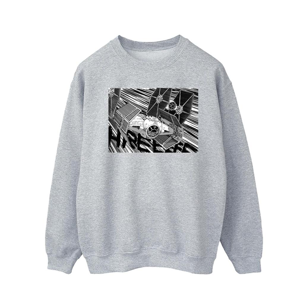 Star Wars Mens Anime Plane Sweatshirt