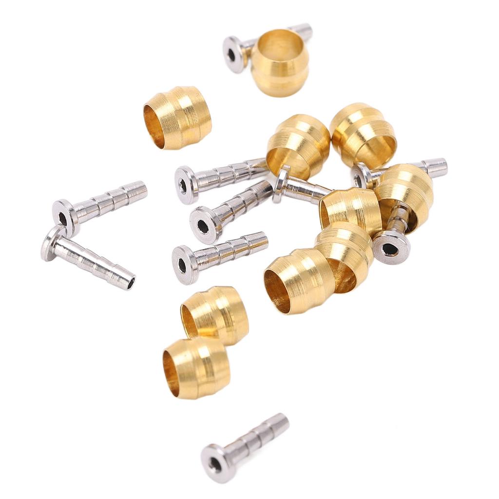 10 Zestawów Igieł Oliwnych do Roweru Zestaw Głowic Oliwnych Odporność na Korozję Igła Oliwna do Przewodów Rowerowych