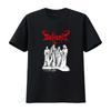 Beherit Templo Satánico de Metal El Juramento de Sangre Negra Camiseta Vintage Unisex Versátil Top Gráfico Para Uso Diario