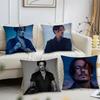 J-Johnny Depp Pillow Case Square Pillow Bedroom Sofa Leisure Comfort Cushion Car Living Room Home Decoration