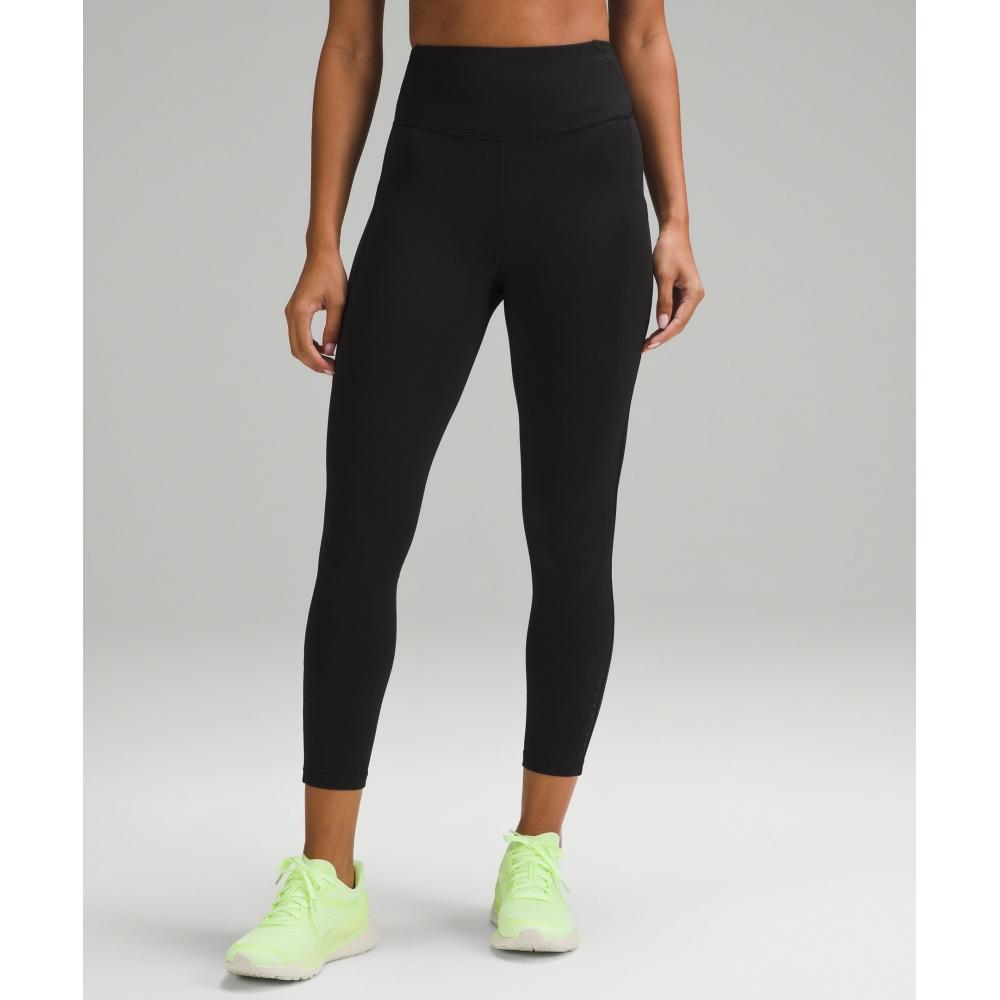

Lululemon Fast And Free Высокая талия Термолегкие 25 Карманов Черный 8/25