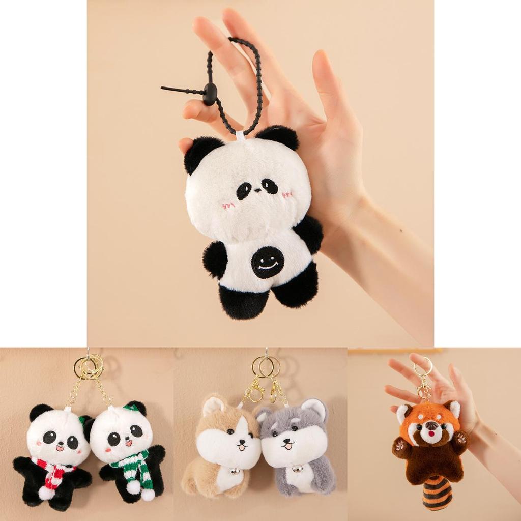 Raccoon Plush Doll Keyring For Gift Giving For Kids Characters Included)**