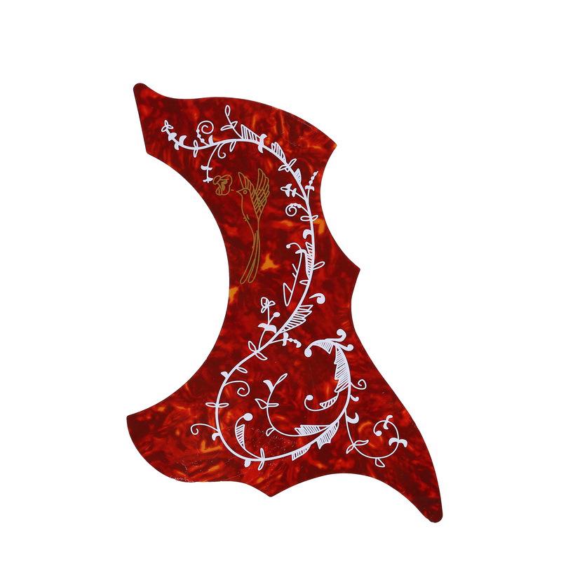 Naklejka panelowa pickguardu gitary chroniąca przed zarysowaniami dla gitar 38-41 calowych - Ochrona strun