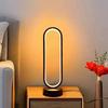 Modern Nightstand Lamp Table Top Lamp Eye-Care LED Decor For Study Desk Nightstand Bookshelf Entryway Hallway Patio Garden