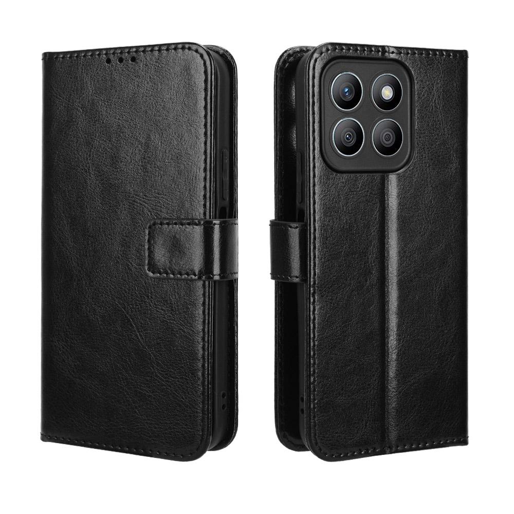 Leather Flip Cases For Honor X8C Leather Case [Flip Vintage Leather] Wallet Shockproof Durable Retro Flip Covers