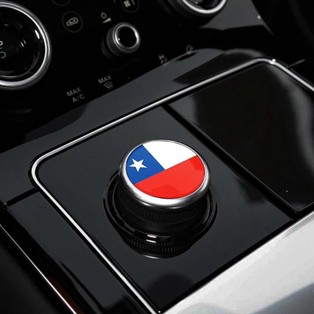 Chilean Flag Car Sticker Chile Flag Vinyl Decals Motorcycle Laptop Decor Accessories For Toyota Hyundai Chevrolet Nissan Suzuki