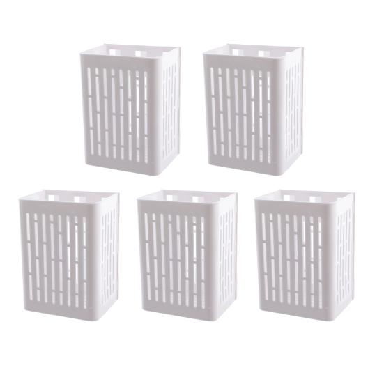 1/2/3/5/10 Stück Aquarium-Pflanzenhalter, Hängetopf für Aquarien, mit Haken, Kunststoff-Wasserpflanzenbecher für Aquascape-Dekoration