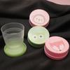 Portable Collapsible Cup Folding Cup Drink Cup with Cartoon Design for Travel, Kids, and Oral Care