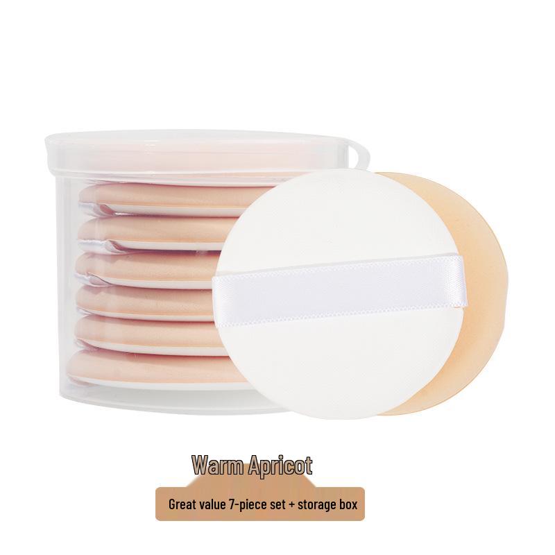 Pineapple Pie BB Cream Sponge Puff & Cushion: Non-Absorbing Makeup Tool with Wet/Dry Loose Powder Application.