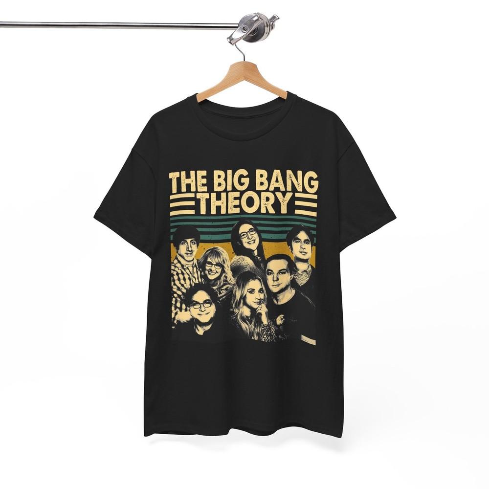 The Big Bang Theory Vintage TShirt Music Shirts Gift For Friends Unisex Tee Unisex T-Shirt XXXXL