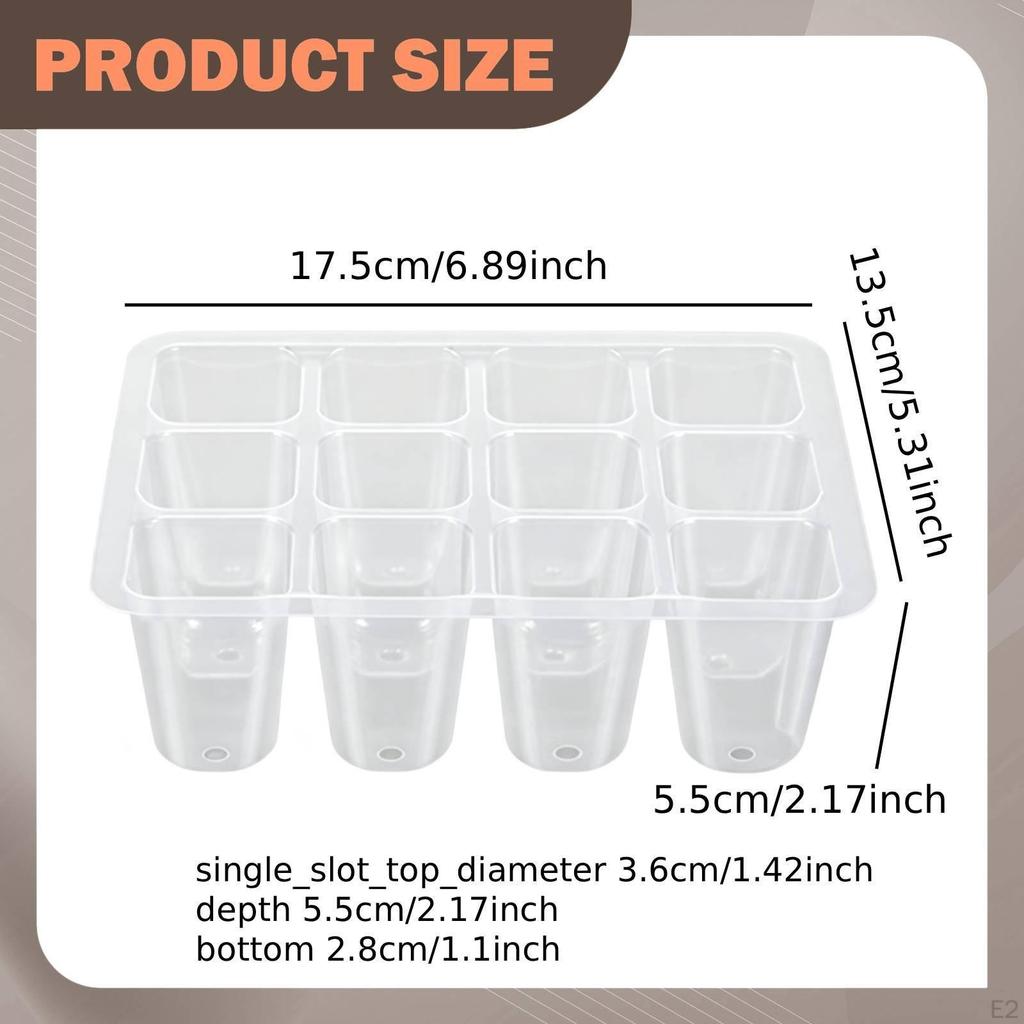 10 Growing Trays, Reusable Suitable for Home In Greenhouses
