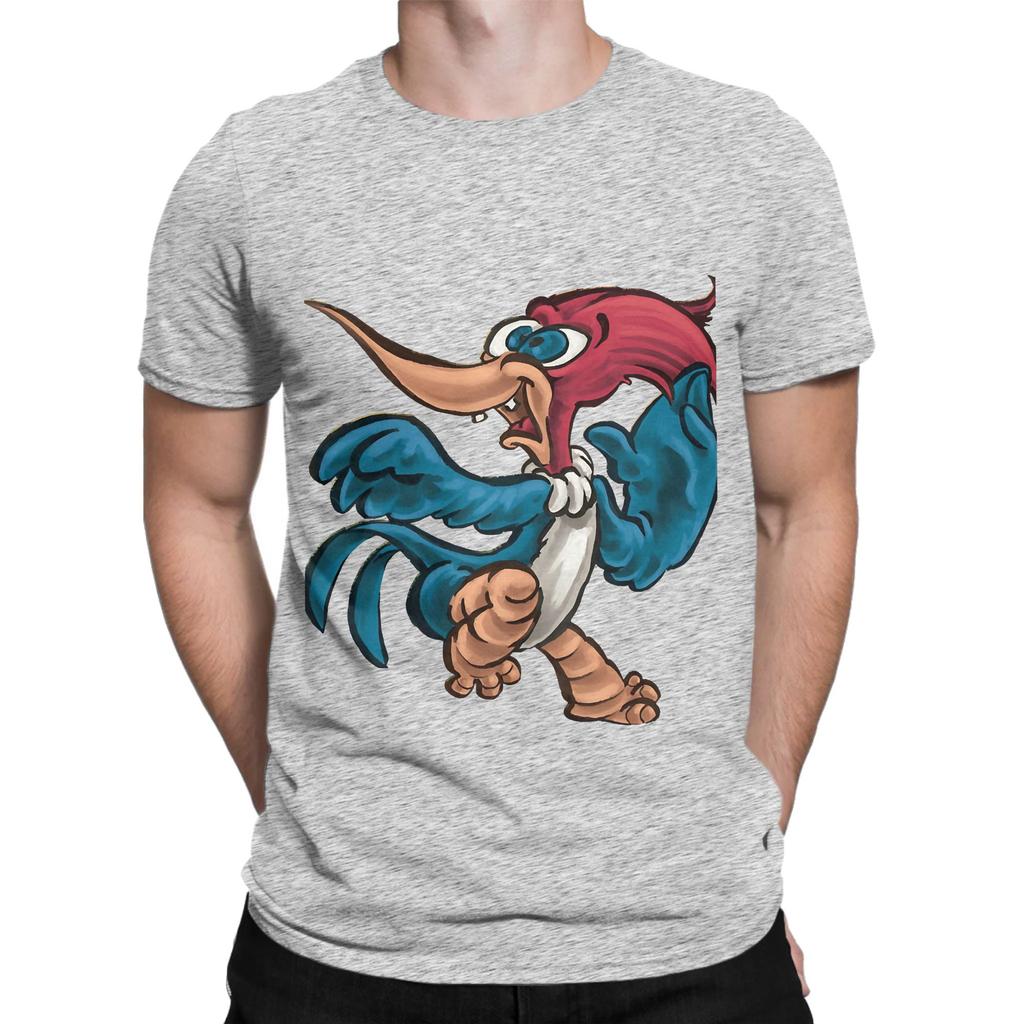Holzig Neuheit 100 Baumwolle T-Shirt Woody Woodpecker Oberteile T-Shirts Für Unisex
