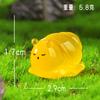 6-Pack in the Dark Figurines - Miniature Garden Decor, Cute Animal Statues for Garden and Terrarium