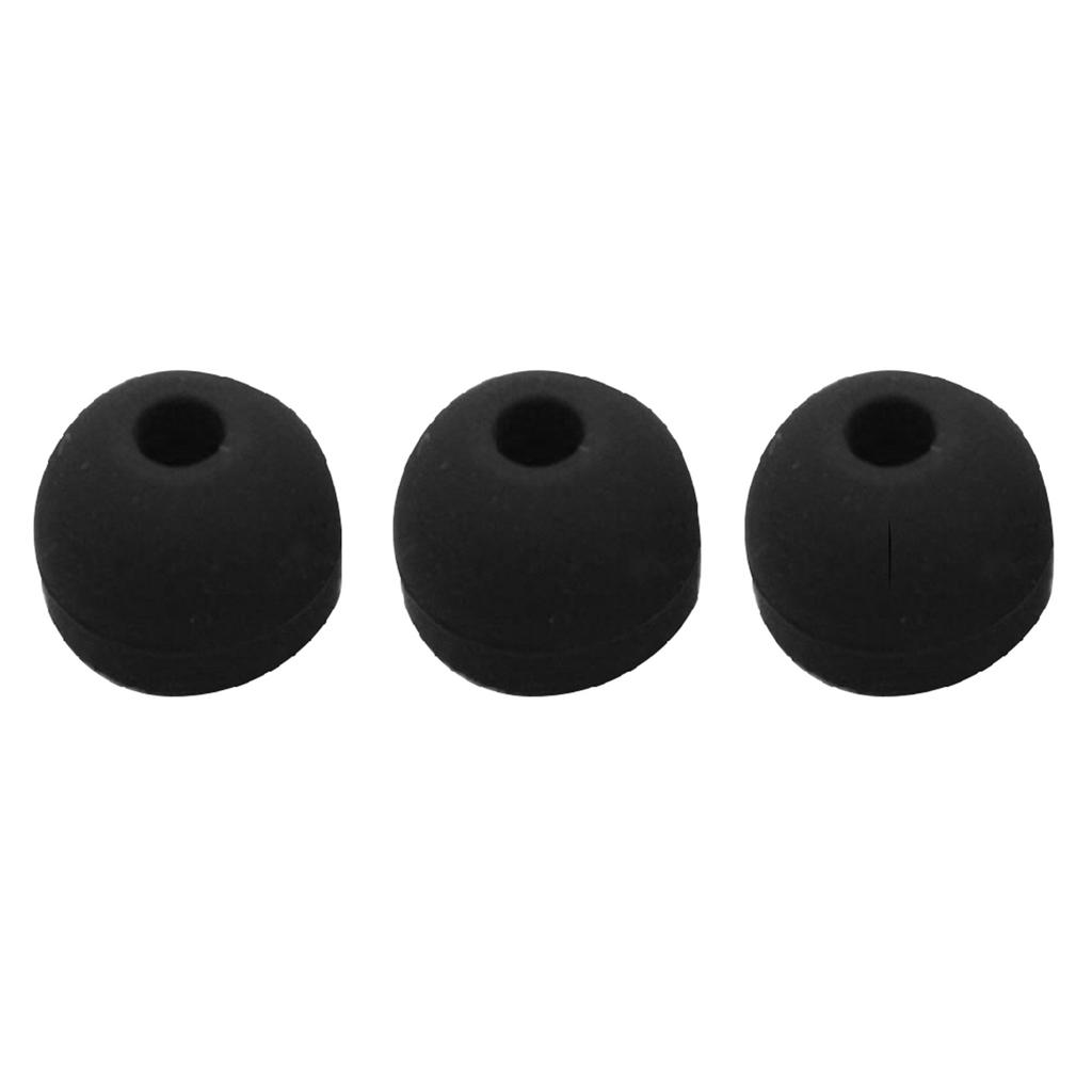 12PCS   6 Pairs Replacement Earbuds Ear Tips Ear Buds Silicone Tips for In Ear Headphones 3 Sizes Small Medium Large