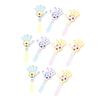 10Pcs Baby Rattle Toy Infants Hand Rattle Sensory Toy Spin Drum Shake And Rattle Toy for Newborns Early Education Sensory Development