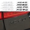 ABS Car XC Series Number Emblem Logo Sticker Rear Trunk Decals Accessories For XC40 XC60 V70 S60 XC90 S80 V40 XC70 V50 AWD
