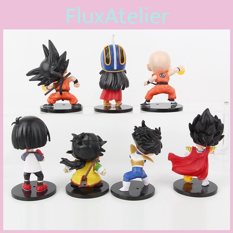 Adorable Dragon Ball Z Blind Box Figures Set With Youth Goku Krillin Gohan And Kiki