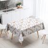 Cartoon Tablecloth Home Decor Stain Resistant Waterproof Table Decoration Rectangular Kitchen Fireplace Countertop