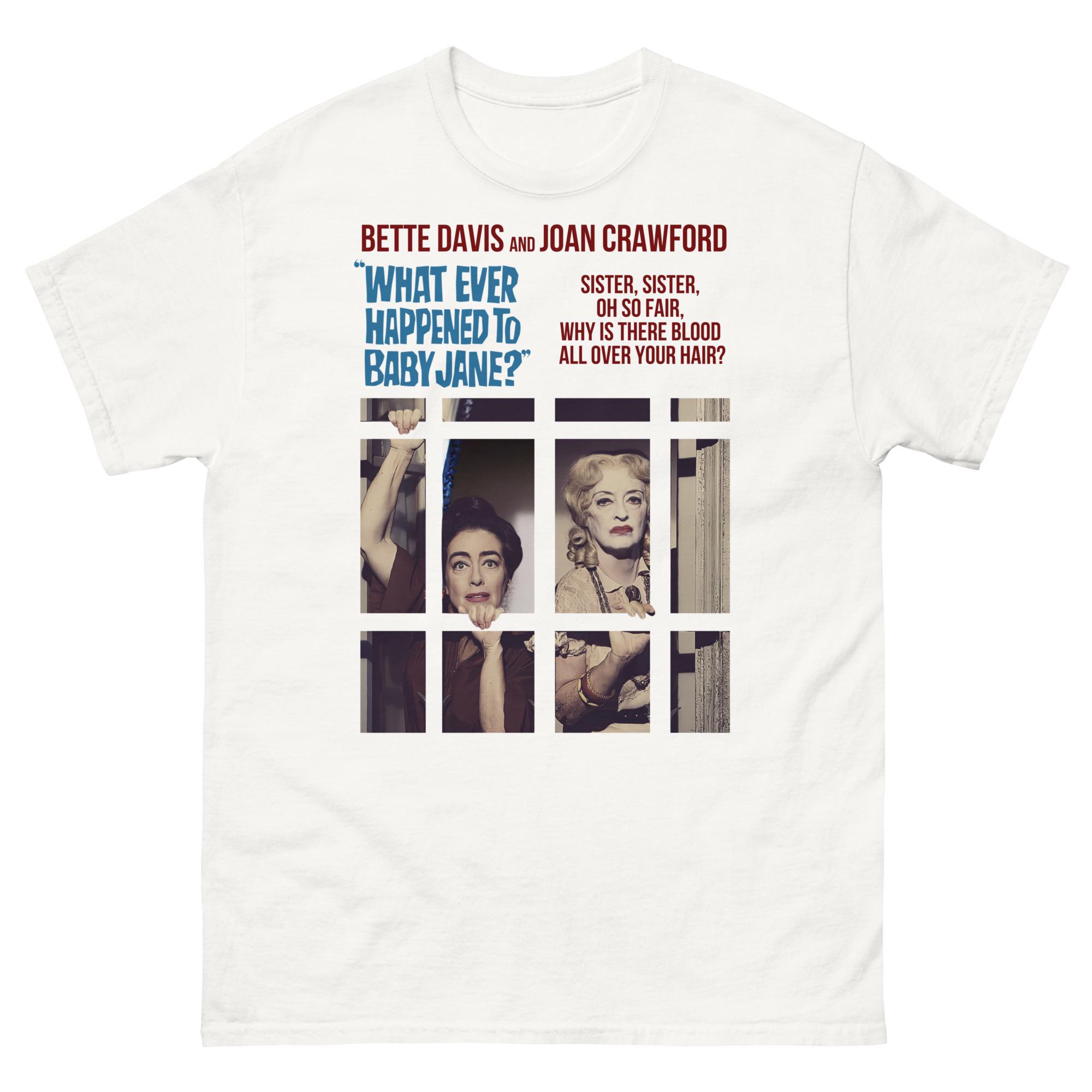 

Retro Gothic Horror Tshirt A Classic Horror Sister Movie Style From The 1960s Retro Thriller Cult A Horror Retro Tshirt Gift 4XL