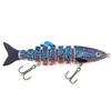 8-Section Lure Biomimetic Segmented Bait Submerged In Water For Long-Distance Freshwater Sea Fishing, Including Perch Fishing Gear