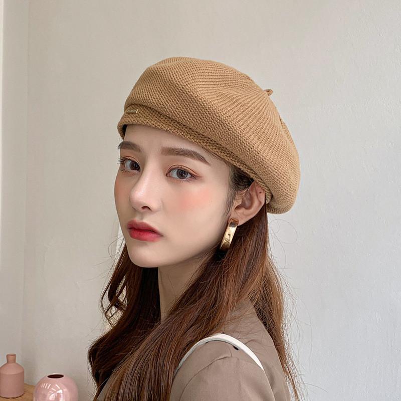 Uk Fashion Beret With Warm Breathable Material For Autumn Outdoor And Commuting