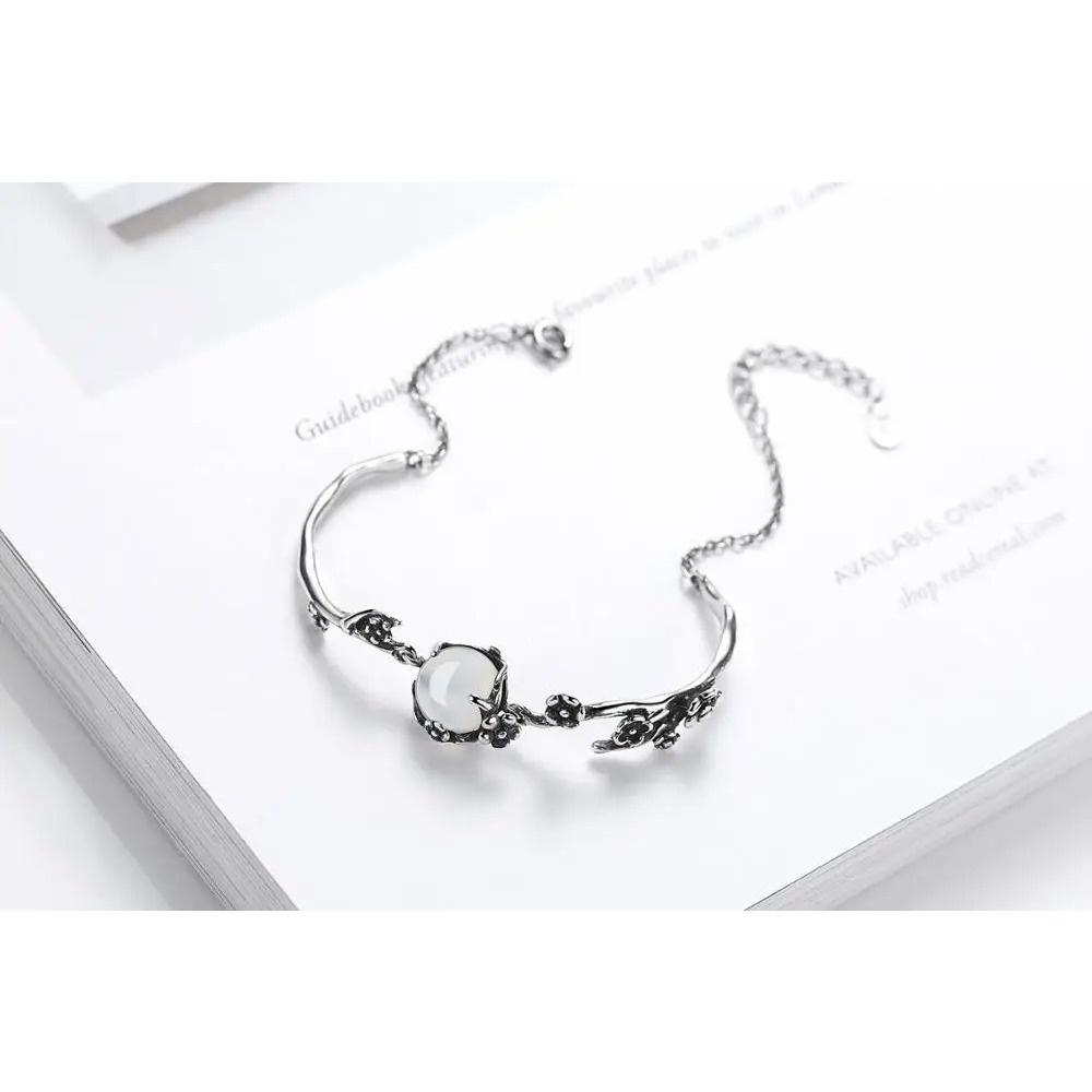Retro Fashion Thai Bracelet Plum Blossom Chain, Women's Bracelet Jewelry Christmas