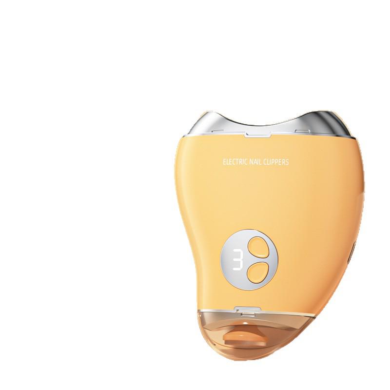 USB Rechargeable Electric Nail Clipper Set for Infants & Toddlers - Includes Nail File & Hand Cleaning Tool