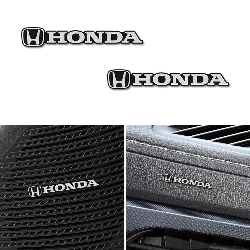 10Pcs Car 3D Audio Stereo Speaker Badge Sticker Decal Accessories For Honda Civic FIT Accord Prelude CRV 5th City CRZ CRX Jazz BO9