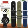 For TIMEX Tidal T2N721 T2N720 T2n739 TW2T76500 TW2T76300 TW2T76500 Canvas Watch Strap Black Army green Blue  Nylon Watchband 16m