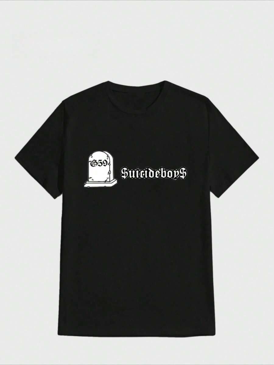 

Suicideboy Tombstone Unisex T-Shirt Casual Digital Print S