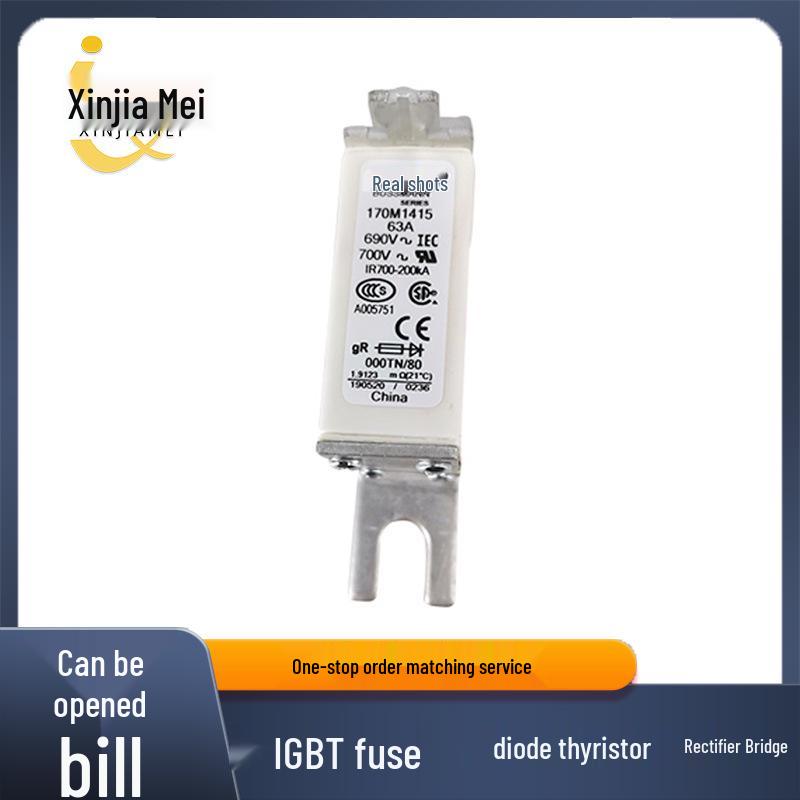 

Brand New 170M1415/170M1416 Fast-Blow Fuse - Original Electronic Components, Bulk Discount Available Fast-acting fuse 170M1415