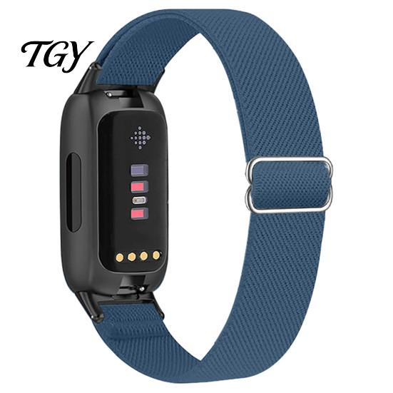 Lightweight Replacement Wrist Strap Elastic Nylon Watch Bands for Fitbit Inspire 3, Adjustable Quick Release Band Breathable Woven Sports Wristband