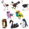 Insect Bird Ocean Animal Building Block Assembly Toy Praying Mantis Bee Forest Animal Model CHILDREN'S Birthday Gift