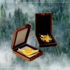 Wooden Coin Organizer Elegant Militarys Medals Storage Case Stylish Badge Presentation Box Jewelry Packaging Gift Box