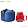 Chinese Cartoon Ceramic Cat Mug Office Teacup with Cover Separated Tea Cup for Tea Gift Cup 320ml , 1Pc