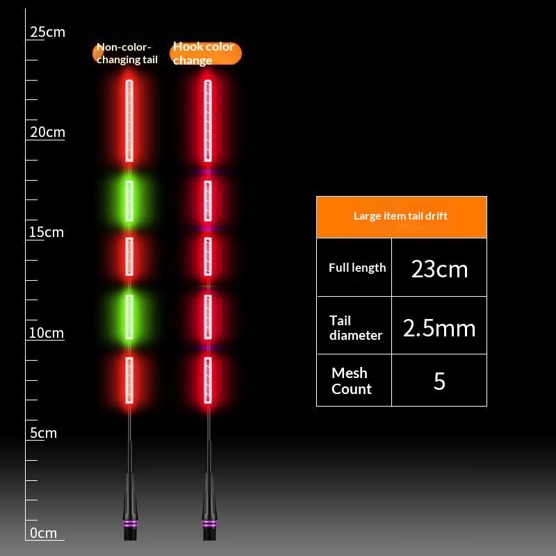 Galleggiante Elettronico LED Intelligente Super Luminoso Ultra Sensibile Top Luminoso Tecnologia Intelligente Design Elettronico