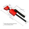 20mm Adjustable Opening Benches Dog Clamp Plastic Quick Release Hold Down Auxiliary Clamping Tool for Assembling top sale