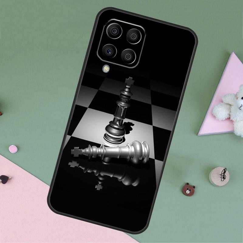 Schachfiguren Für Samsung Galaxy M11 M21 M31 M12 M13 M14 M15 M35 M34 M54 M33 M53 M32 M52 M06 M16 M55 Hülle