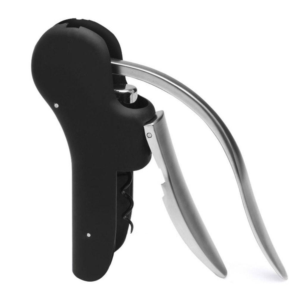 Household Zinc Alloy Corkscrew Cork Drill Manual Labor-saving Bottle Opener Vertical Wine Bottle Lever Party