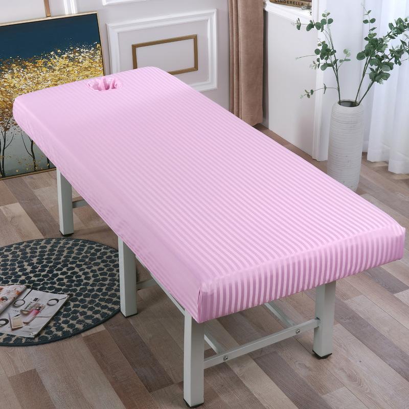 Beauty Massage Bed Table Cover Bed Sheets SPA Bed Fitted Sheet Massage Beauty Salon Treatment Table Cover With Face Hole