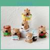 Capybara Stress Toy Pvc Material With Portable Desktop Ornament For Relaxation And Gift