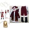Soft And Warm Santa Claus Suit Ideal For Holiday Parties And Christmas Gatherings