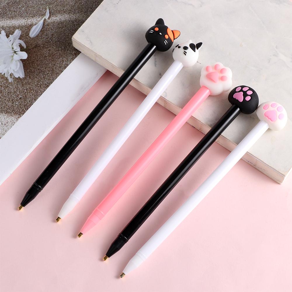 1PC 5D Crystal Point Drill Pen Cartoon Cat Claw Diamond Painting DIY Crafts Sewing Embroidery Tool Cross Stitch Accessories