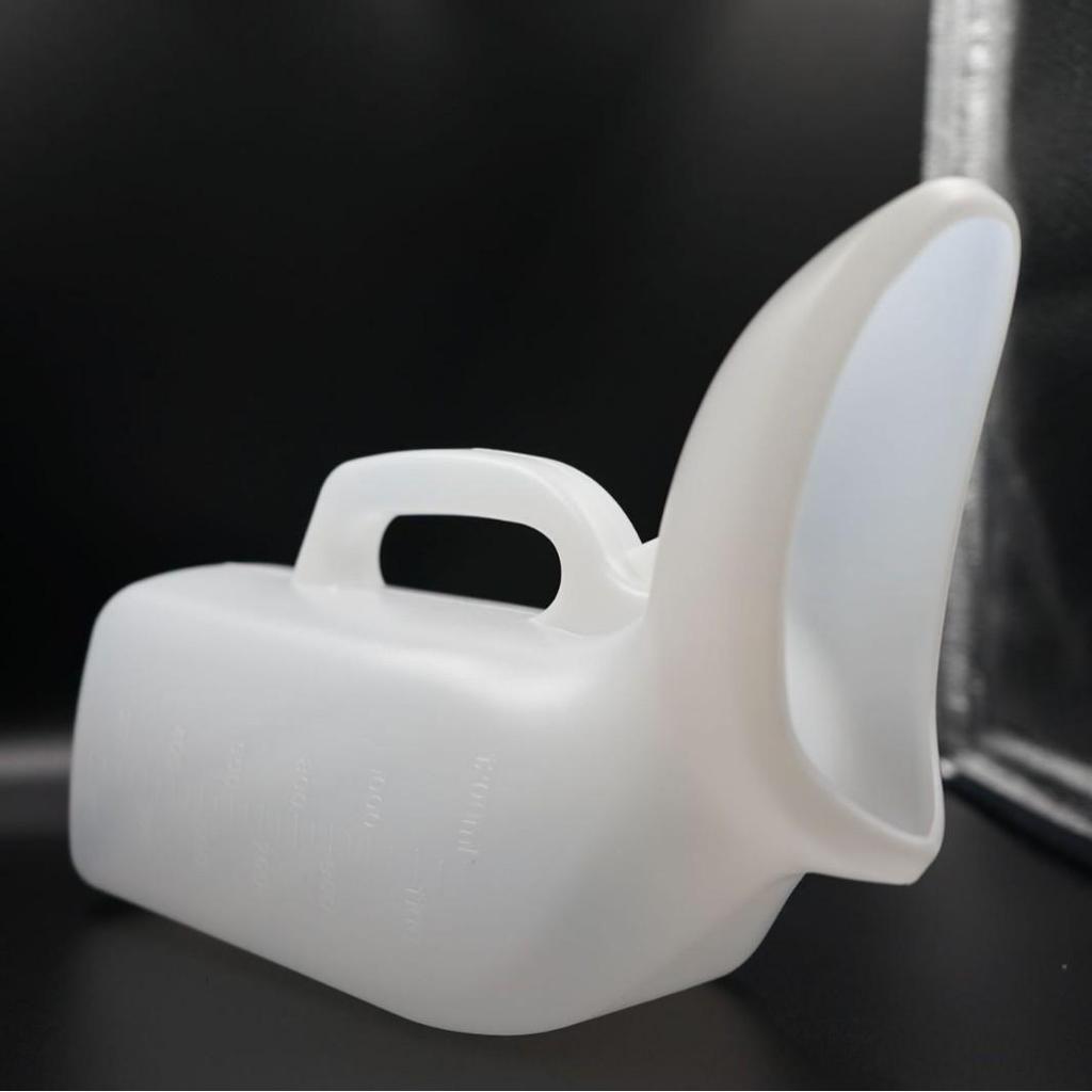 Men's Thickened Potty with Cover & Anti-Slip Ring - Odor-Free