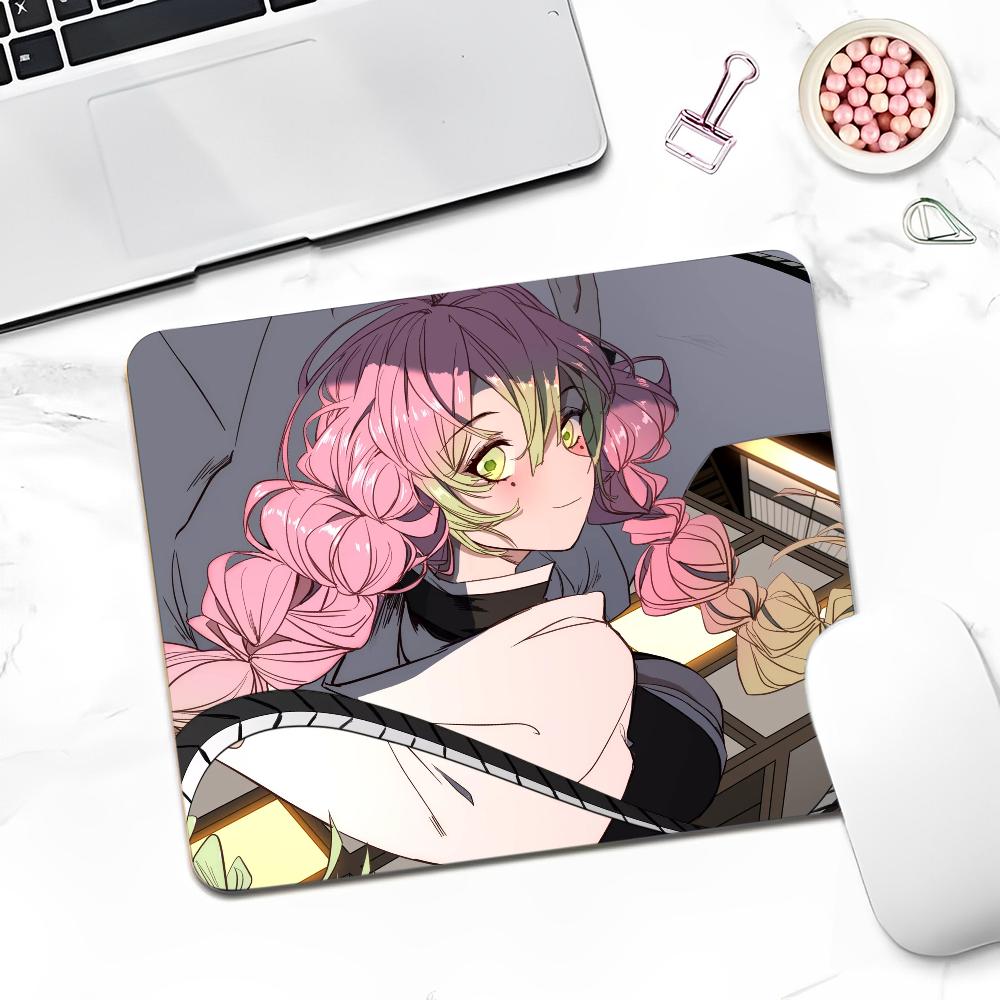 Игровой коврик для мыши Аниме M-Мицури Канродзи DIY Мультяшный Игровой коврик для мыши Клавиатура Коврик для мыши Гладкий Компания Настольные коврики Not LockEdge 18x22cm