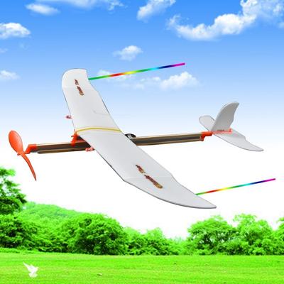 710*710*41mm Flash Airplane Glider Toy Model Popular DIY Assemble Airplanes Toy  for Kids Outdoor