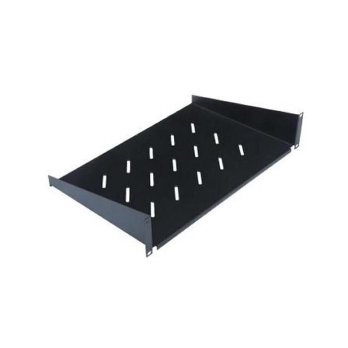 Plateau Fixé 1U - WP - 300mm - Aéré - Noir - Accessoire Informatique