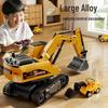 COODORA Large Alloy Remote Control Excavator Toy