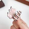 Shark Hair Claw, Built-in High Elastic Spring Hair Clip, Clover Shape Back Head Hair Clip, Portable Hair Accessory for Daily Travel