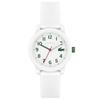 Kids' Mini L.12.12 Watch - White Silicone Rubber, 32mm Resin Case, Waterproof, Lightweight 27g, Gift Box